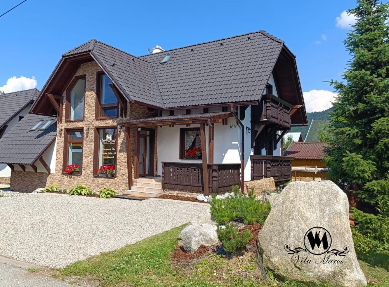 Apartmánový dom Vila Maroš Pavčina Lehota Exterior foto