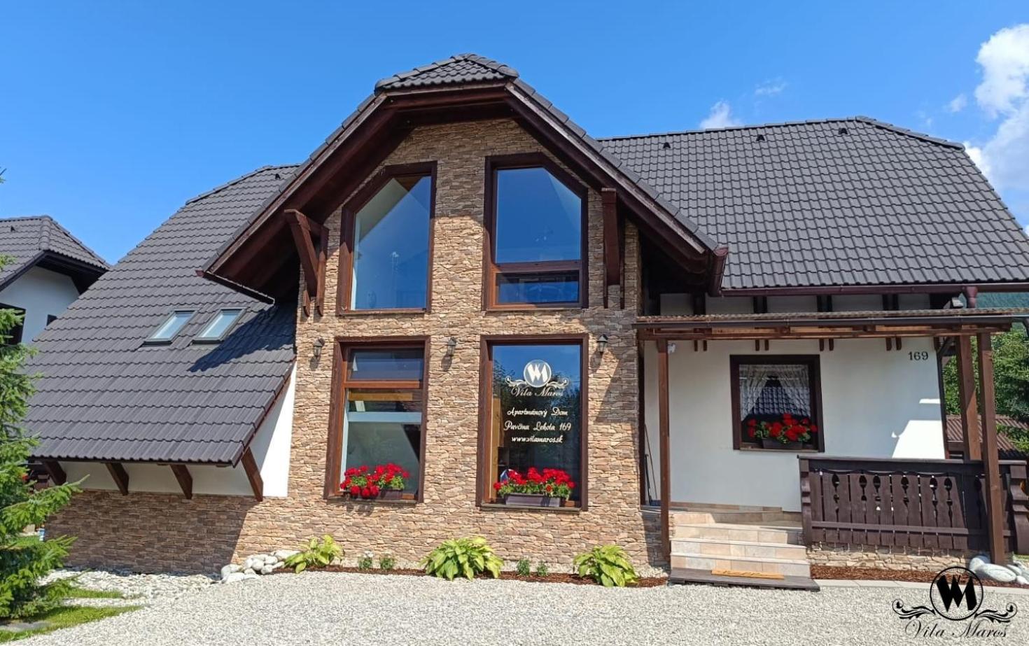 Apartmánový dom Vila Maroš Pavčina Lehota Exterior foto